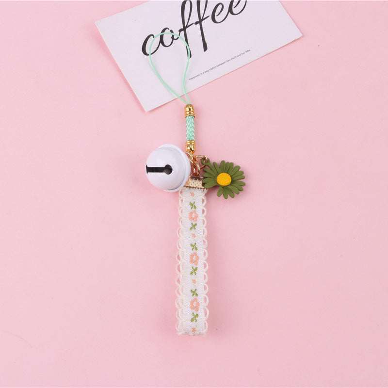 Wholesale Zinc Alloy Daisy Lace Keychain